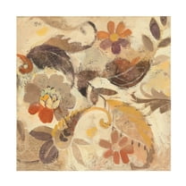 Trademark Fine Art 'Fall Paisley I' Canvas Art by Albena Hristova