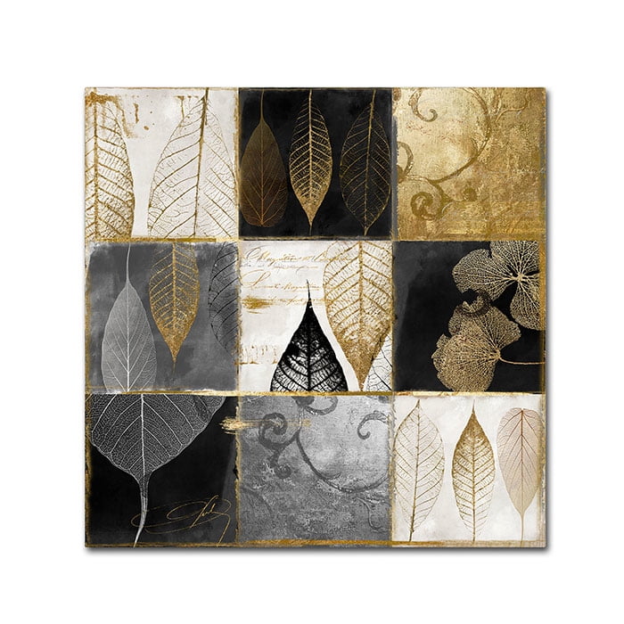 Trademark Fine Art "Fallen Gold III" Canvas Art by Color Bakery