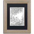 thumbnail image 1 of Trademark Fine Art "Fallen Tree" Canvas Art by KCDoodleArt Black Matte, Birch Frame, 1 of 3