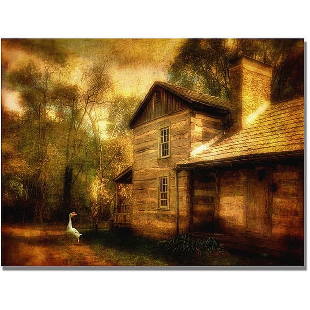 Trademark Fine Art "Family Farm IV" Canvas Wall Art by Lois Bryan