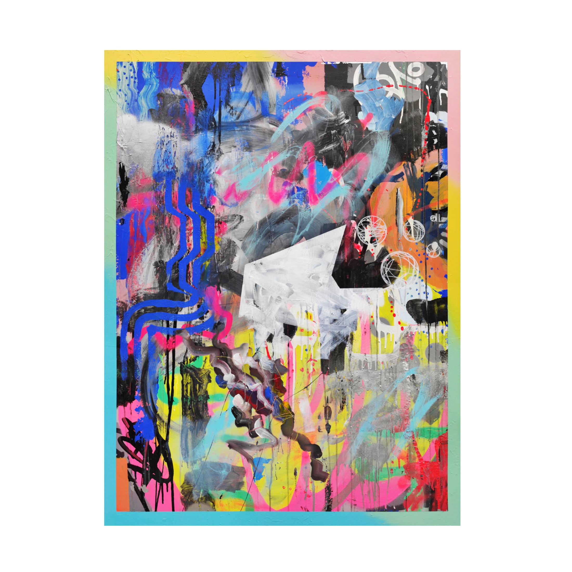 Trademark Fine Art Famous When Dead Abstra Canvas Wall Art