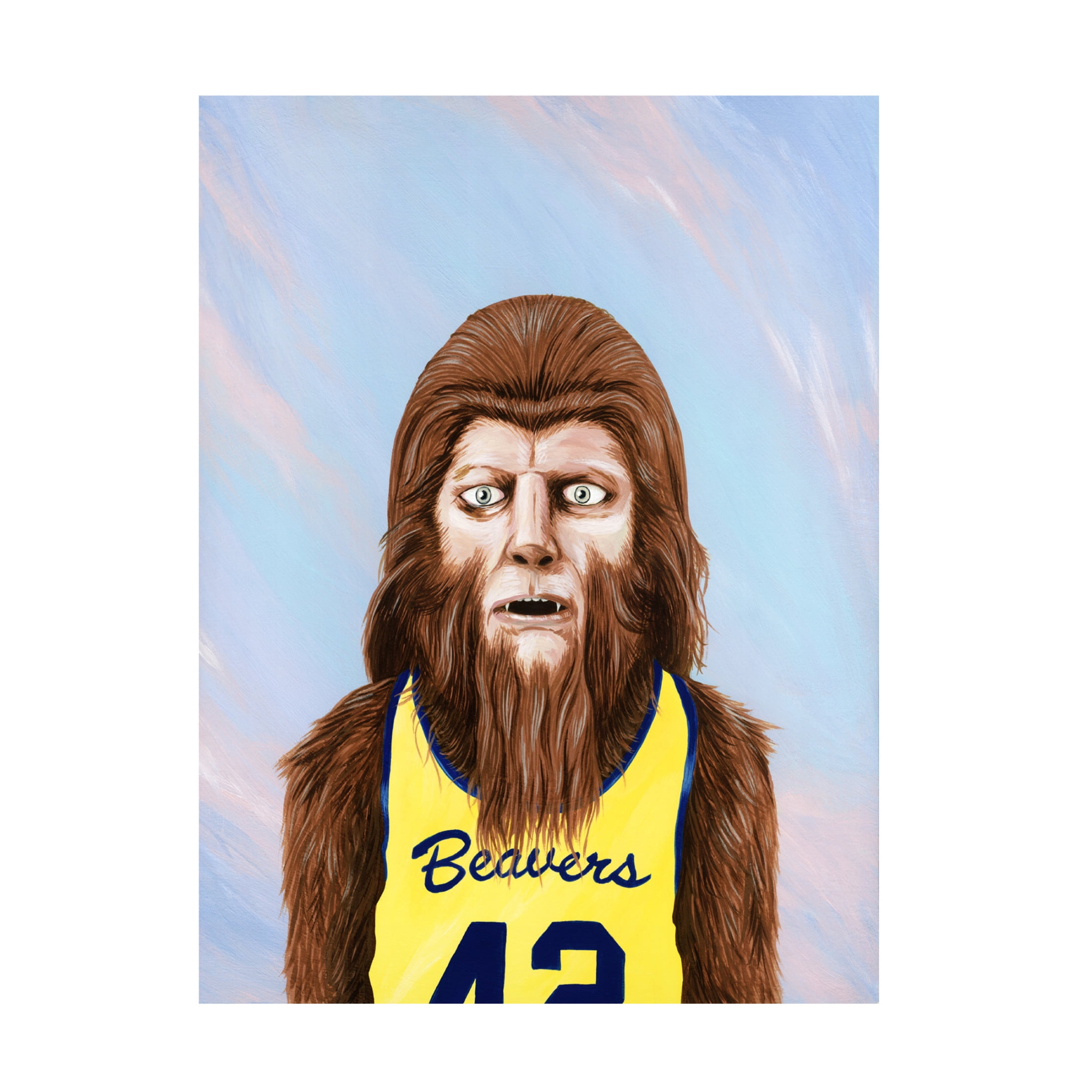 Trademark Fine Art Famous When Dead Teen Wolf Canvas Wall Art