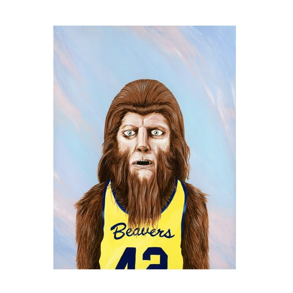 Trademark Fine Art Famous When Dead Teen Wolf Canvas Wall Art