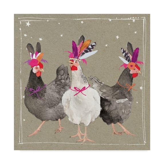 Trademark Fine Art 'Fancy Pants Farm XI' Canvas Art by Hammond Gower