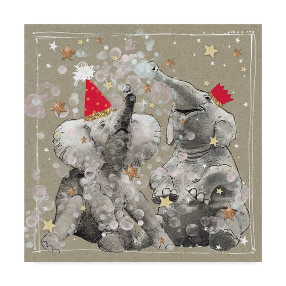 Trademark Fine Art 'Fancy Pants Zoo VII' Canvas Art by Hammond Gower