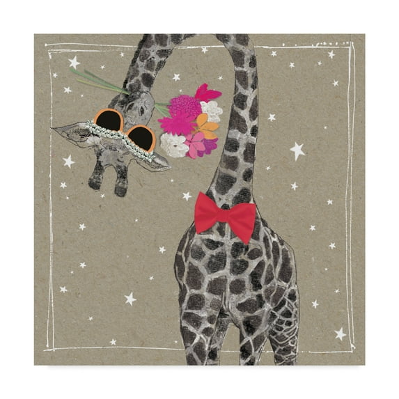 Trademark Fine Art 'Fancy Pants Zoo VIII' Canvas Art by Hammond Gower