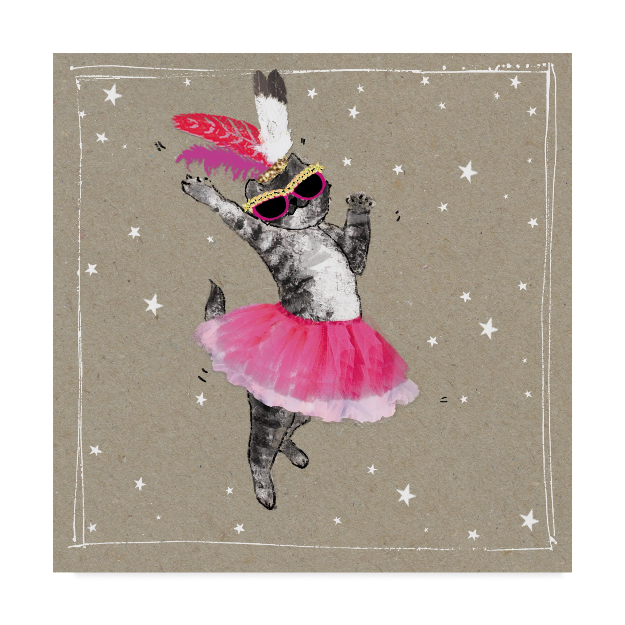 Trademark Fine Art 'Fancy pants Cats V' Canvas Art by Hammond Gower