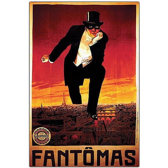 Trademark Fine Art "Fantomas" Canvas Art