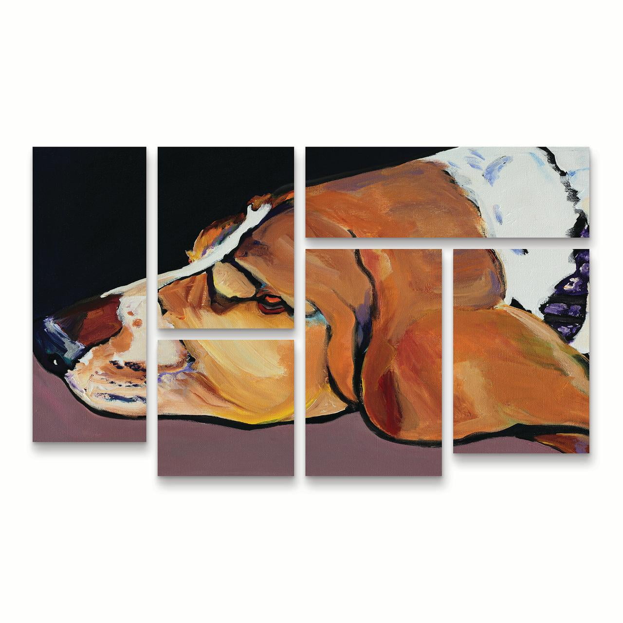 Trademark Fine Art 'Farley' Canvas Art by Pat Saunders-White
