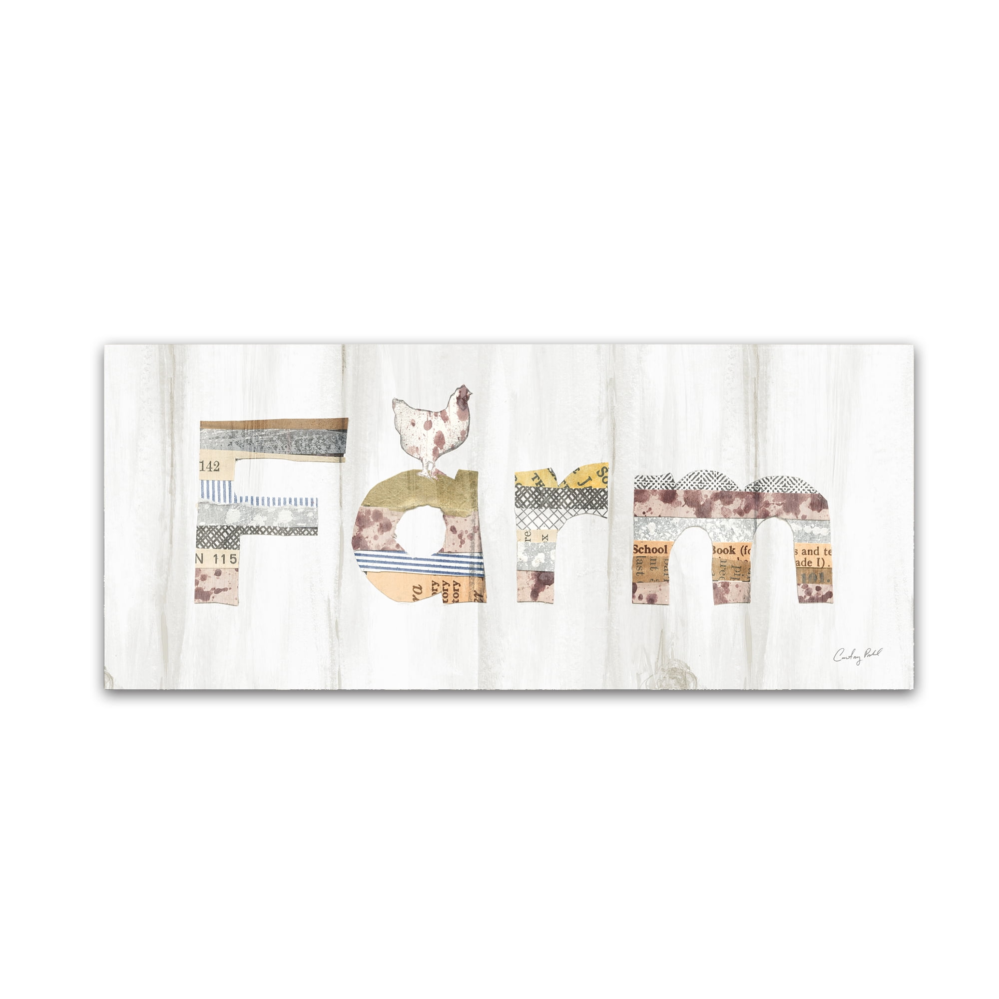 Trademark Fine Art 'Farm Family IV' Canvas Art by Courtney Prahl