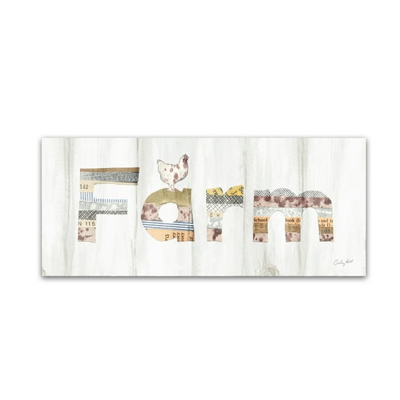 Trademark Fine Art 'Farm Family IV' Canvas Art by Courtney Prahl