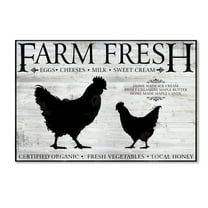 Trademark Fine Art 'Farm Fresh' Canvas Art by ALI Chris