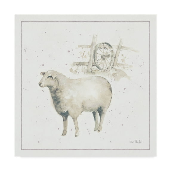 Trademark Fine Art 'Farm Friends X Neutral' Canvas Art by Lisa Audit