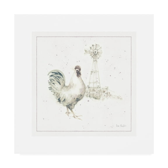 Trademark Fine Art 'Farm Friends XI Neutral' Canvas Art by Lisa Audit