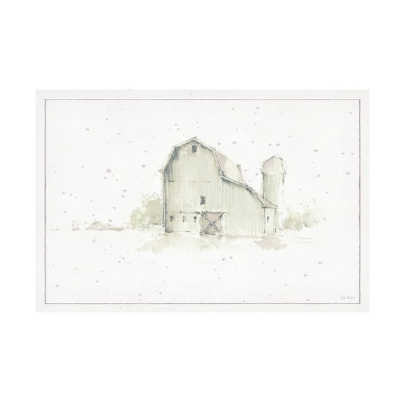 Trademark Fine Art 'Farm Friends XIV Barn Neutral' Canvas Art by Lisa Audit