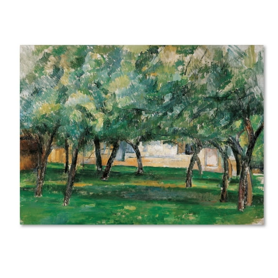 Trademark Fine Art 'Farm In Normandy' Canvas Art by Cezanne