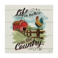 thumbnail image 1 of Trademark Fine Art 'Farm Life III on Wood' Canvas Art by Janelle Penner, 1 of 4