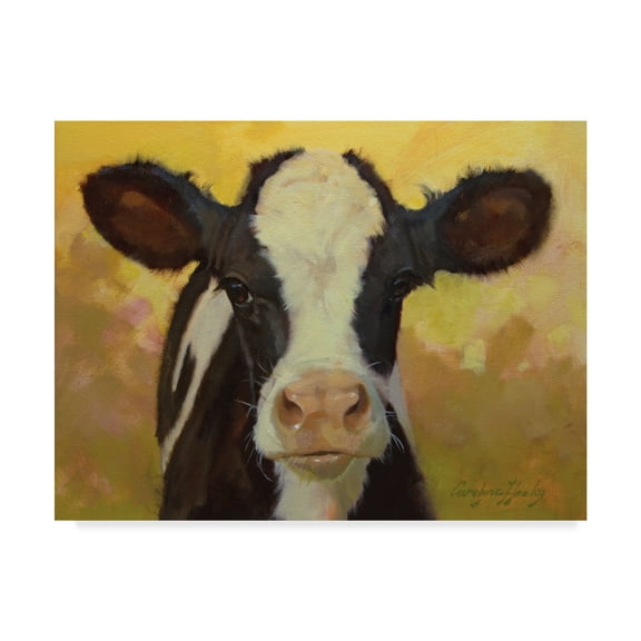 Trademark Fine Art 'Farm Pals III' Canvas Art by Carolyne Hawley