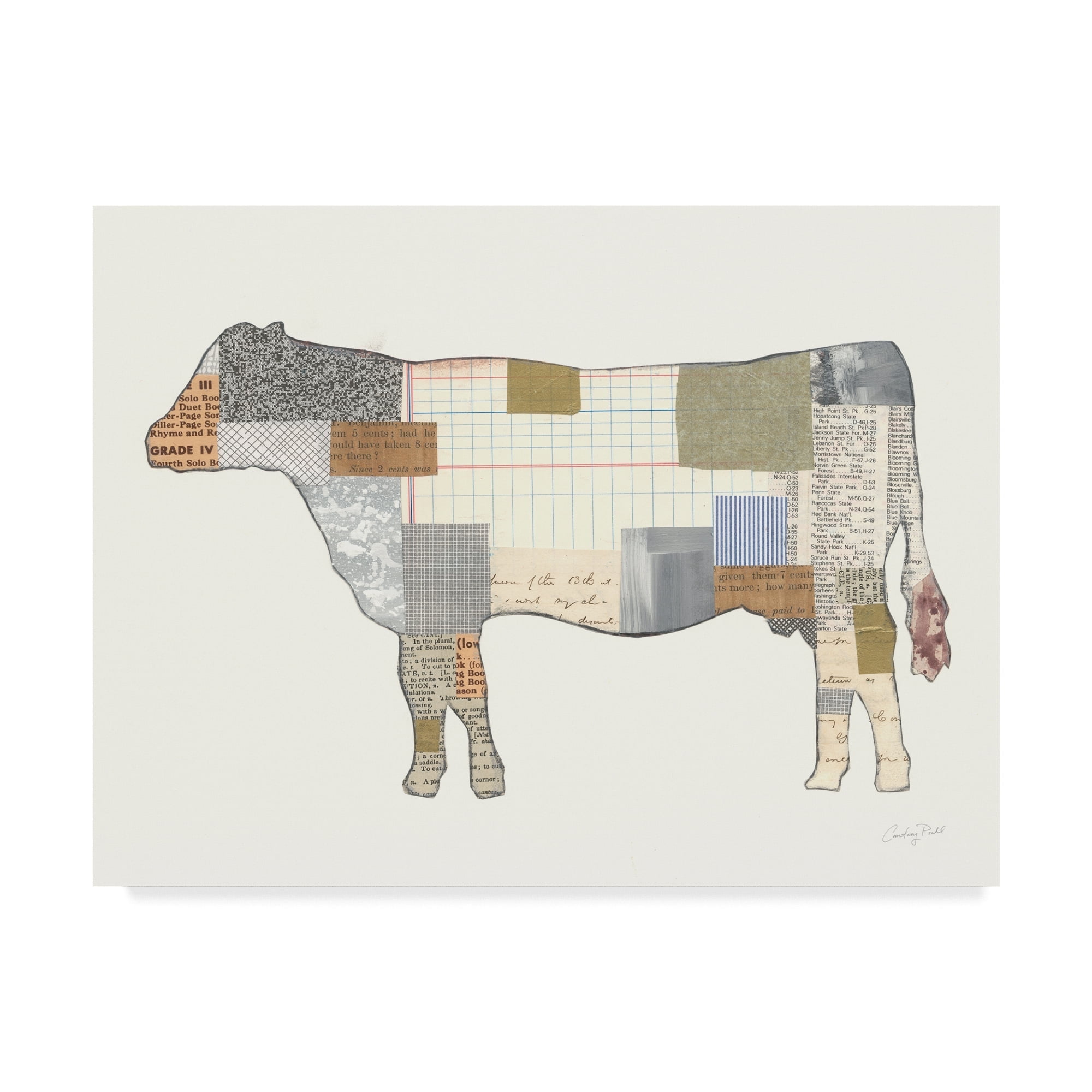 Trademark Fine Art 'Farm Sweet Farm Element II' Canvas Art by Courtney Prahl