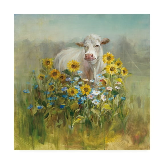 Trademark Fine Art 'Farm and Field I' Canvas Art by Danhui Nai