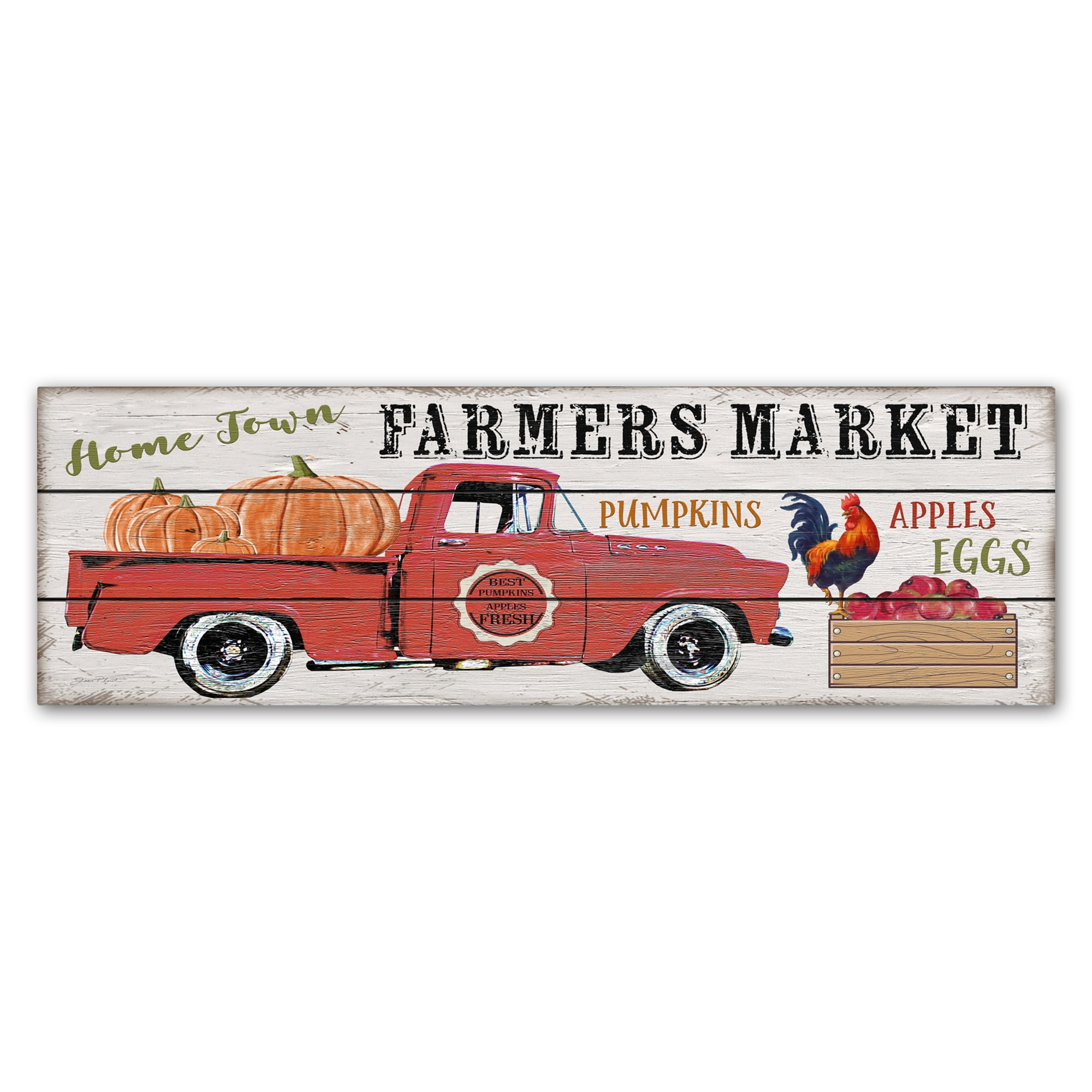 Trademark Fine Art 'Farmers Market 1' Canvas Art by Jean Plout