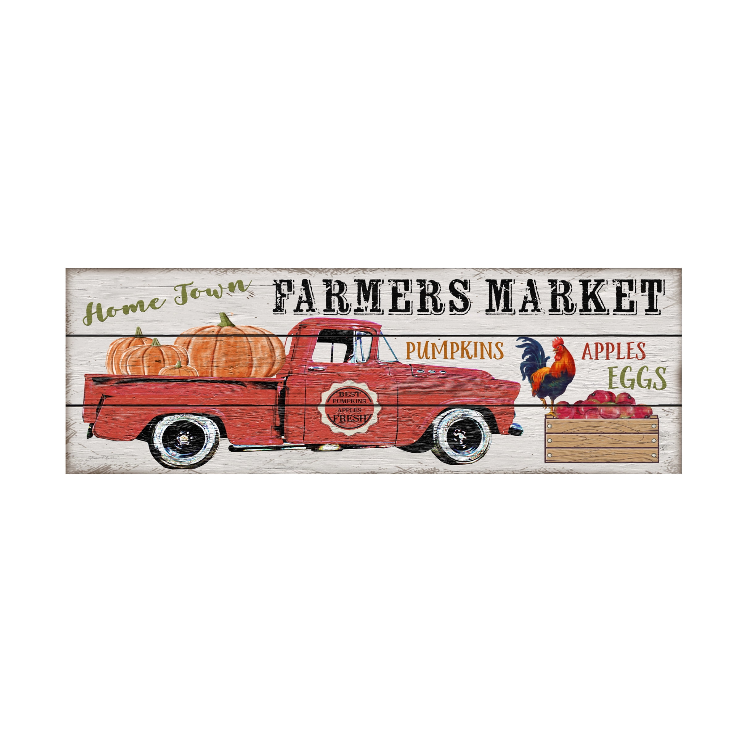 Trademark Fine Art 'Farmers Market 1' Canvas Art by Jean Plout