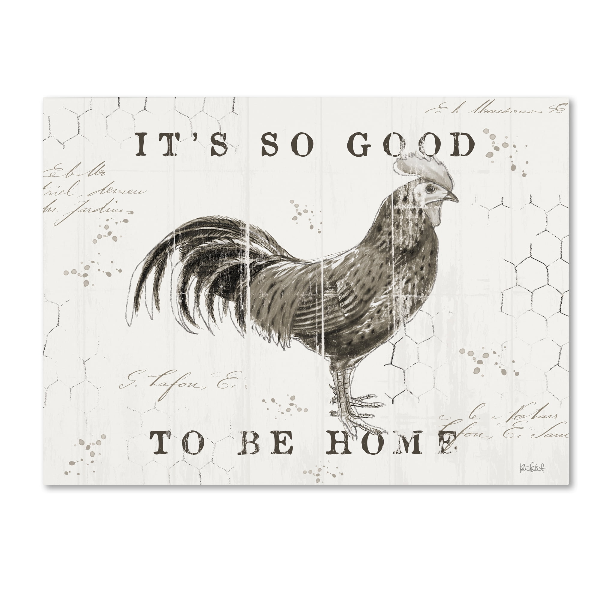 Trademark Fine Art 'Farmhouse Fresh I' Canvas Art by Katie Pertiet