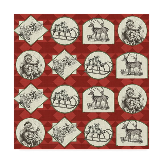 Trademark Fine Art 'Farmhouse Holiday Step 06A' Canvas Art by Pela Studio
