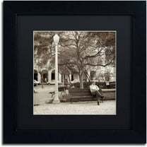 Trademark Fine Art "Faro I" Canvas Art by Alan Blaustein, Black Matte, Black Frame