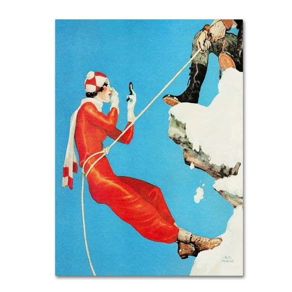 Trademark Fine Art 'Fashion 22' Canvas Art by Vintage Lavoie