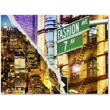 Trademark Fine Art "Fashion Avenue" Canvas Art by Philippe Hugonnard