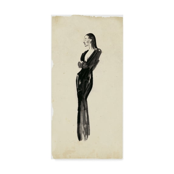 Trademark Fine Art 'Fashion Glimpse VI' Canvas Art by Melissa Wang