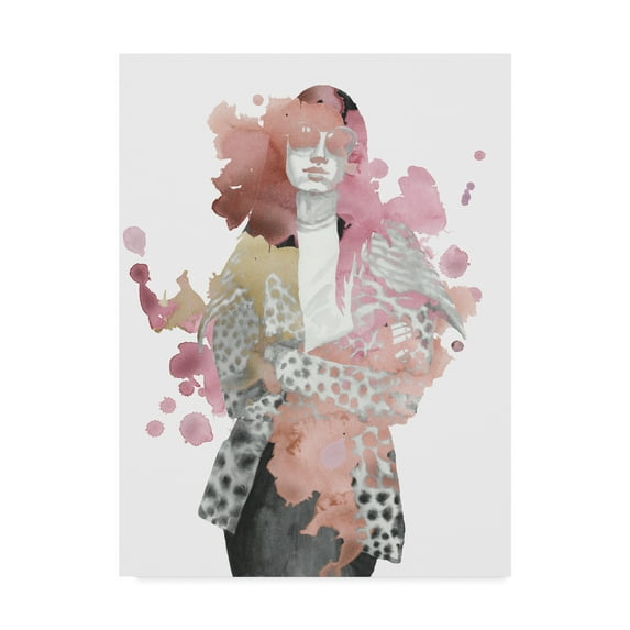 Trademark Fine Art 'Fashion Illustration I' Canvas Art by Naomi McCavitt