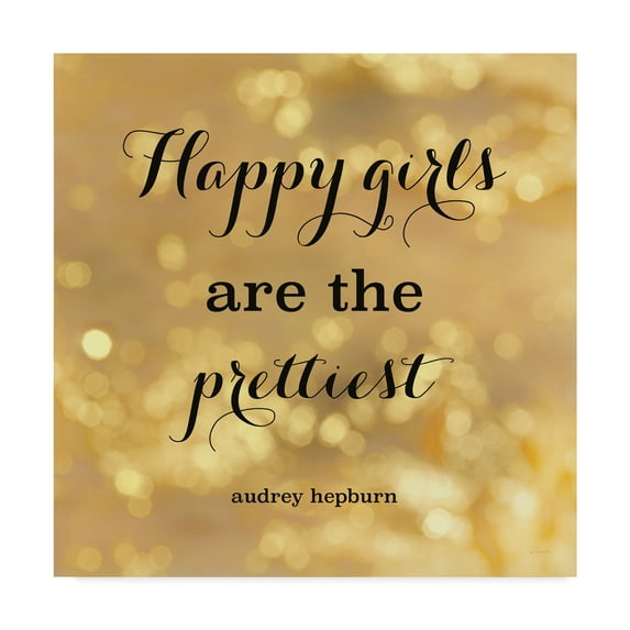 Trademark Fine Art 'Fashion Quotes I' Canvas Art by Sue Schlabach