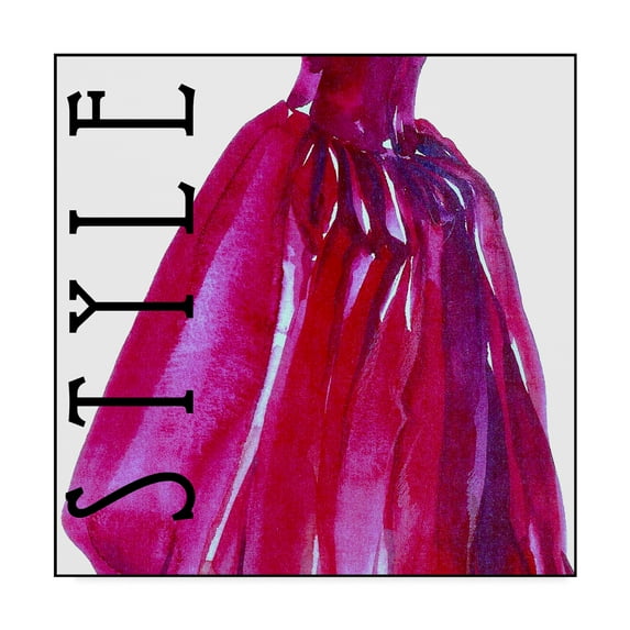 Trademark Fine Art 'Fashion Style' Canvas Art by Elissa Della-Piana