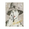 thumbnail image 1 of Trademark Fine Art 'Fashion Week Paris Screenprint IV' Canvas Art by Sue Schlabach, 1 of 3