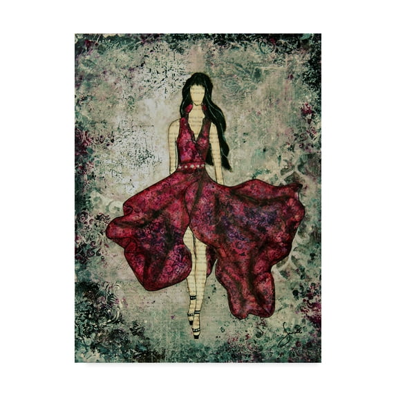 Trademark Fine Art 'Fashionista' Canvas Art by Janelle Nichol