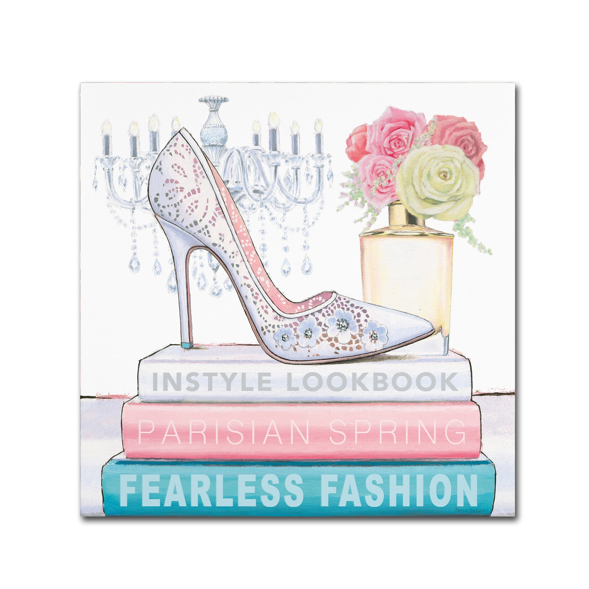 Trademark Fine Art 'Fearless Fashion IV' Canvas Art by Marco Fabiano