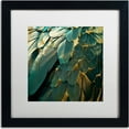 thumbnail image 1 of Trademark Fine Art "Feather Glitter" Canvas Art by Color Bakery, White Matte, Black Frame, 1 of 4
