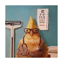 Trademark Fine Art 'Featherologist' Canvas Art by Lucia Hefferna