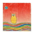 thumbnail image 1 of Trademark Fine Art 'Feathers, Dots And Stripes VI Childrens Art' Canvas Art by Ingrid Blixt, 1 of 3