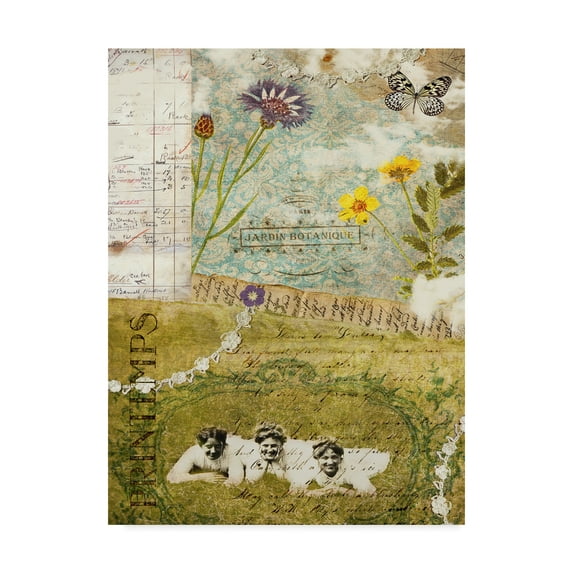 Trademark Fine Art 'Femme Paris V' Canvas Art by Sandy Lloyd