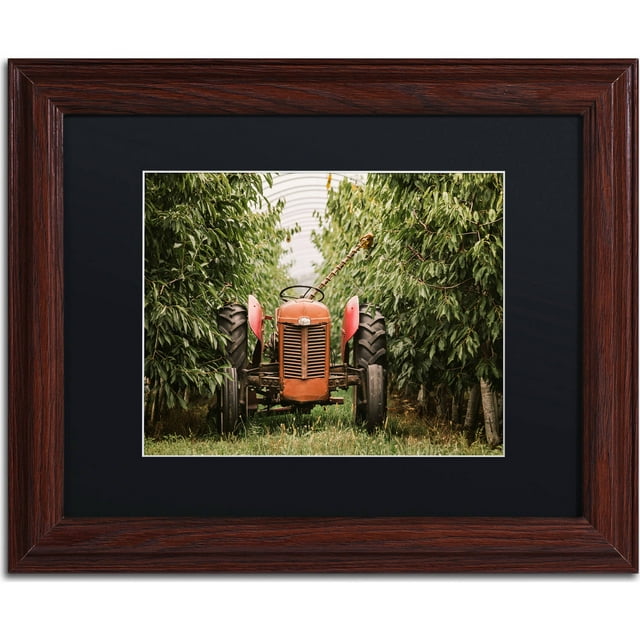 Trademark Fine Art "Ferguson" Canvas Art by Jason Shaffer, Black Matte, Wood Frame