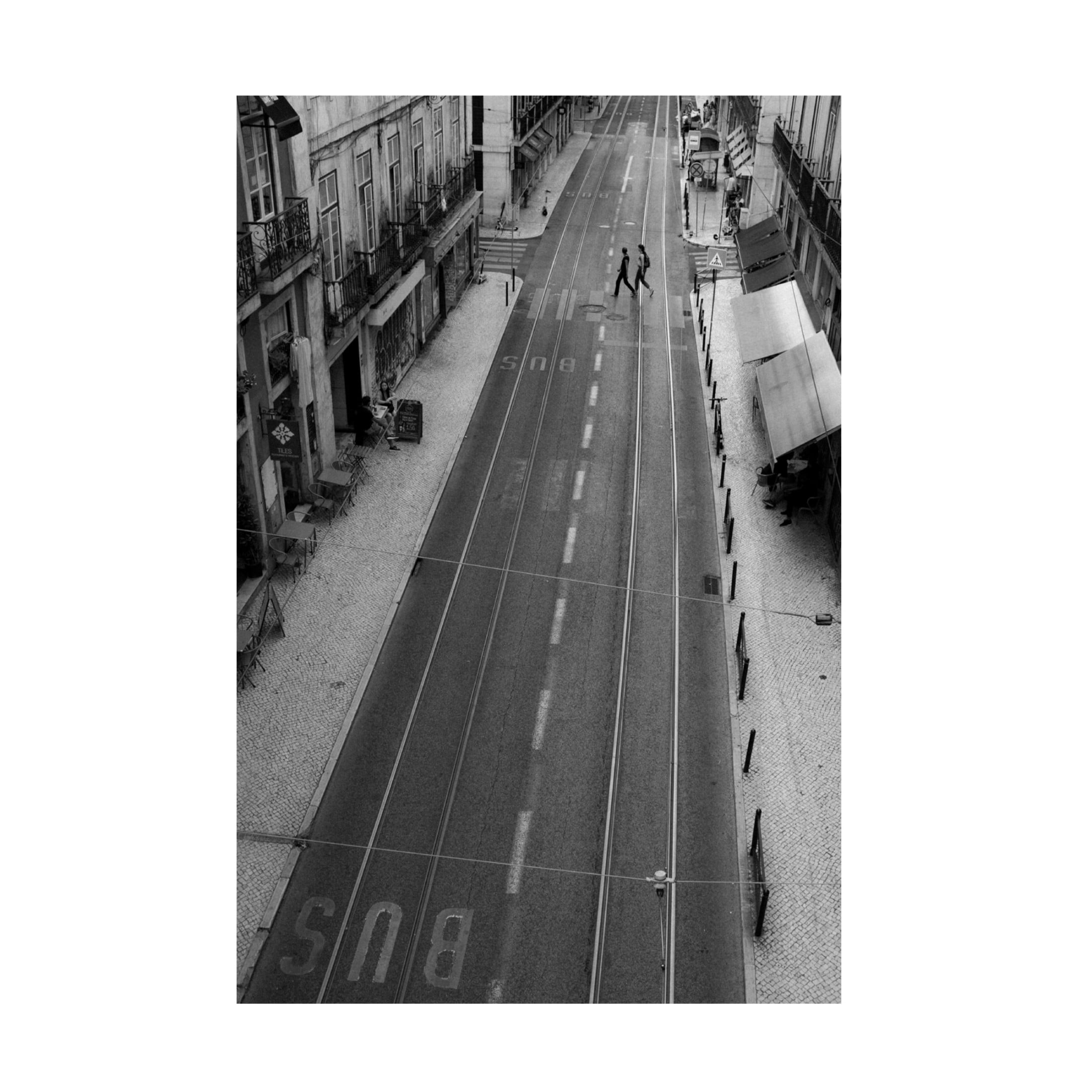 Trademark Fine Art Fernando Coelho Black and White Train Canvas Wall Art