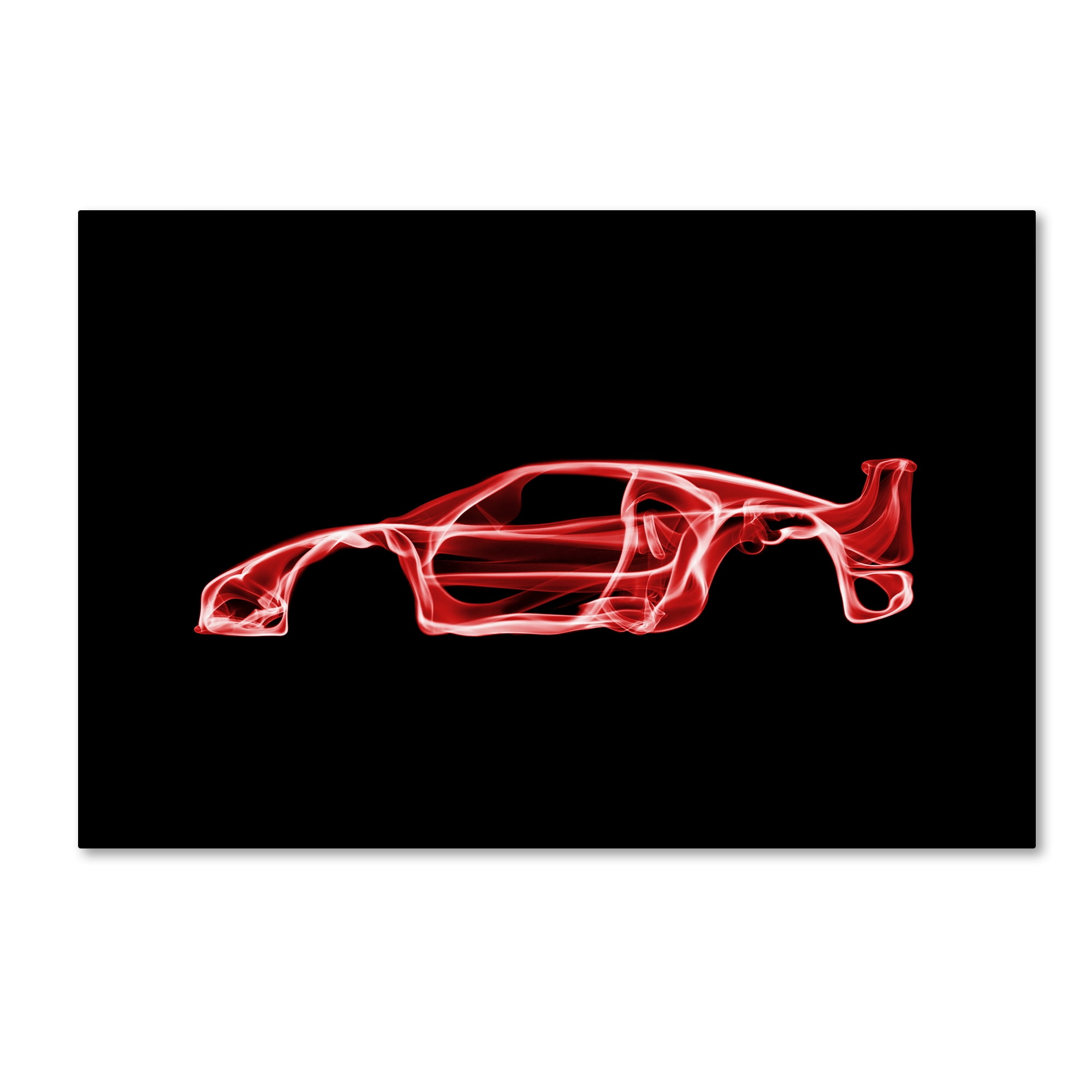 Trademark Fine Art 'Ferrari F40' Canvas Art by Octavian Mielu