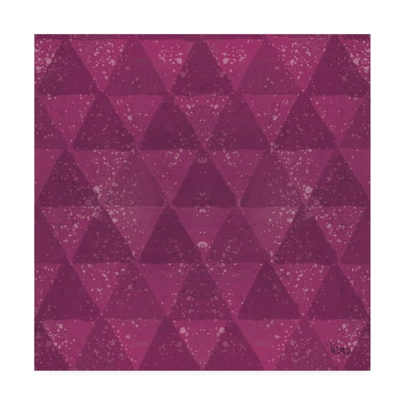 Trademark Fine Art 'Festive Forest Pattern IVF' Canvas Art by Veronique Charron