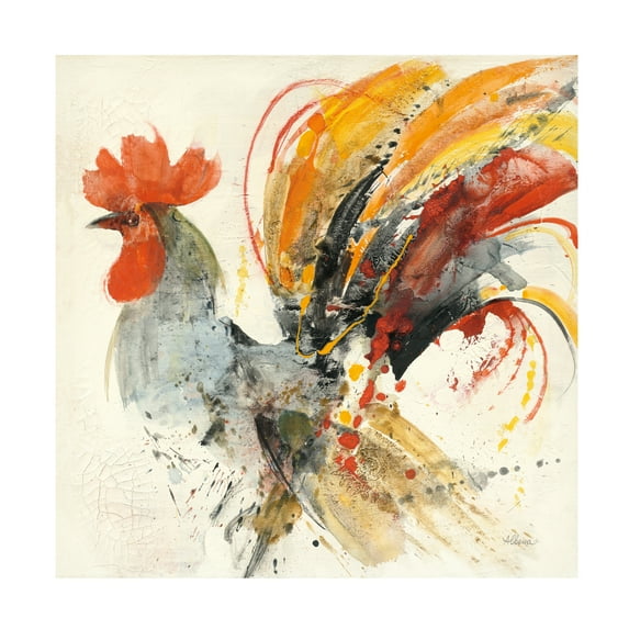 Trademark Fine Art 'Festive Rooster II' Canvas Art by Albena Hristova