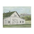thumbnail image 1 of Trademark Fine Art 'Field Barn in Spring' Canvas Art by Art Licensing Studio, 1 of 3