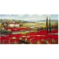 thumbnail image 1 of Trademark Fine Art "Field of Poppies" Canvas Art, 1 of 2