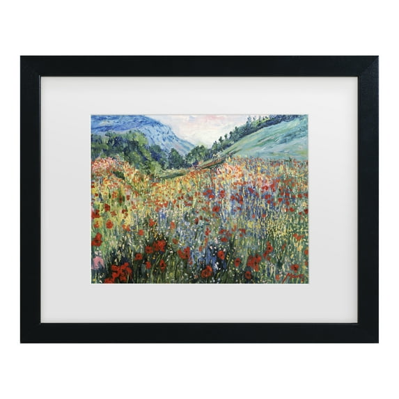 Trademark Fine Art 'Field of Wild Flowers' Canvas Art by Masters Fine Art